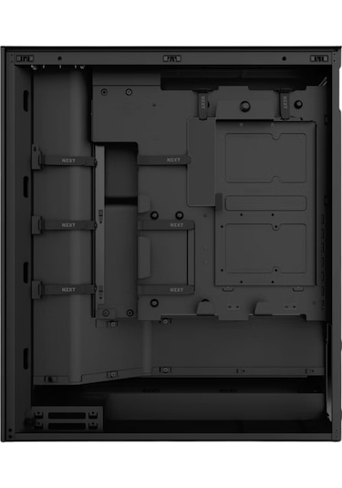 Nzxt H7 Flow 2024 CM-H72FB-R1 RGB Temperli Cam USB 3.2 ATX Mid Tower Kasa