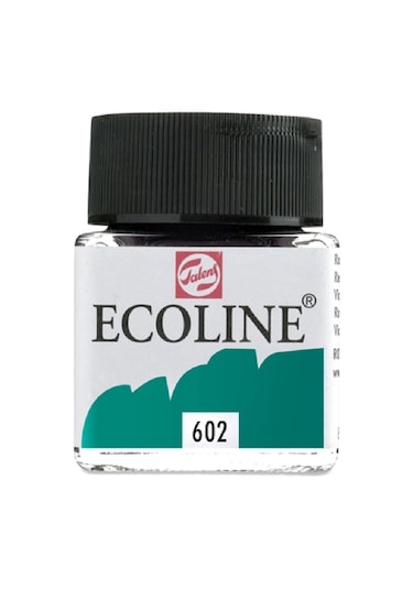 Talens Ecoline 602 Deep Green 30ml Sıvı Suluboya