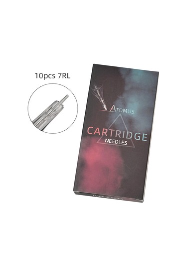 Yifomall 10 Adet Tek Kullanımlık Dövme İğne Kartuşu, Kaş, Göz Kapağı Ve Dudak İçin Yüksek Kaliteli Dövme Malzemeleri 7rl