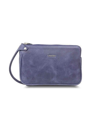 Guard Antik Lacivert Unisex Çift Fermuarlı El Çantası - Grd2403xw22495 Diğer Çok Renkli