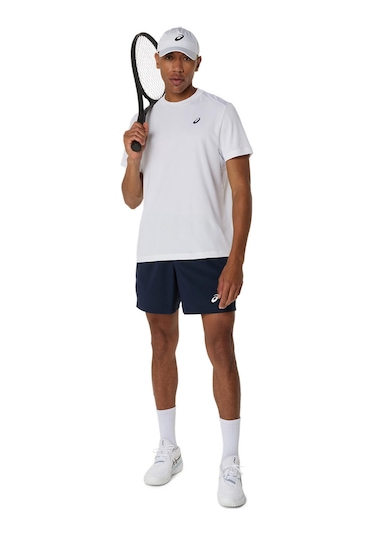 Asics Court 7ın Short Erkek Blue Şort 2041a344-400 Mavi