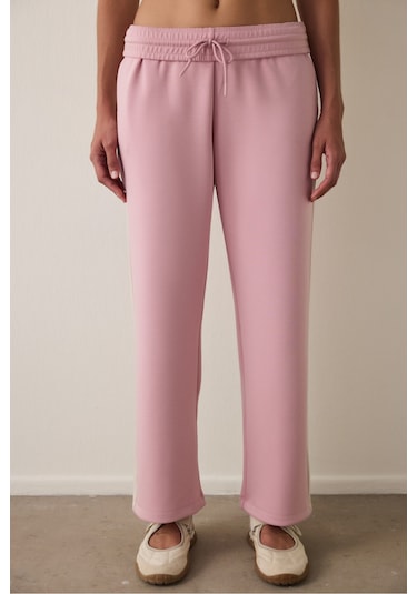 Penti Lila Silky Feel Normal Bel Parçalı Eşofman Altı