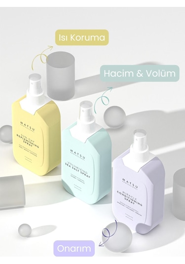 Matsu Miracle Conditioning Sprey Biotinli Onarıcı Kolay Tarama Bakım Spreyi 200 ML