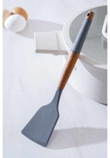 Evero Silikon Spatula - 28 Cm Gri