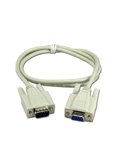 1.8 Metre Rs232 9 Pin Erkek To Rs 232 9 Pın Dişi Db9 Seri Kablo