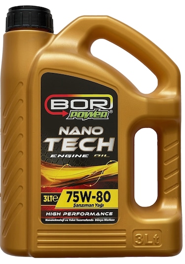 Bor Power 75W-80 Şanzıman Yağı 3 L