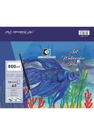 Alex Schoeller Art Watercolor Pad Suluboya Defteri A5 300 Gr