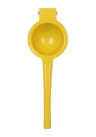 Liangmei Ev Manuel Limon Sıkacağı Alüminyum Alaşım El Preslenmiş Sarı