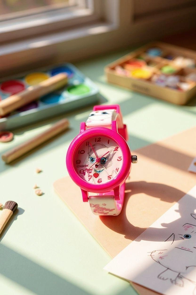 Coliseum Renkli Ve Figürlü Özel Kutulu Çocuk Kol Saati Ft.cls.ck01 Çok Renkli