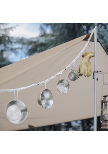 Shineyee Outdoor Kamp Mantar Kancası - Nilon Yapı, Güçlü Tutucu, Feneri/perde/çadır İçin Uygun, Mavi Renk, 1 Adet Mavi