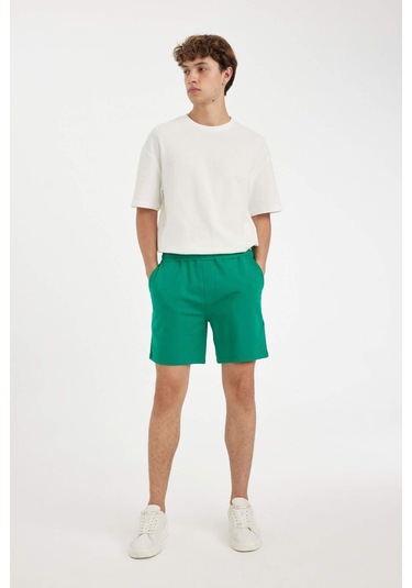 DeFacto Slim Fit Dar Kesim Dar Paça Şort A3893AX24HSGN748