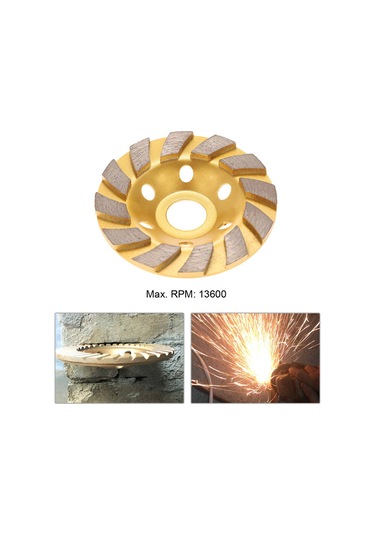 Moveevo Profesyonel 100mm Elmas Kesme Diski, Mermer, Granit Ve Seramik İçin Yüksek Kalite Taşlama Tekerleği