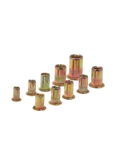 Trendooze Ve Tamir Somun Seti Parça Kutusu Kaplı Cıvata Çinko Çelik Çekme 300 Kb