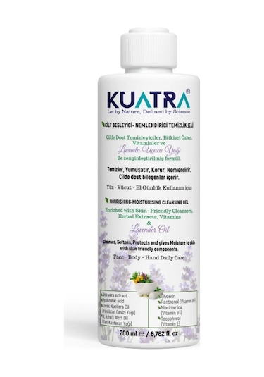 Kuatra Nemlendirici Besleyici Temizlik Jeli 200 ML