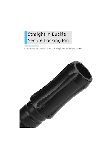 Qingmipy Mavi Mürekkep Dövme Kalemi Seti: Alüminyum El Dövme İğnesi Ve Pratik Desen Çizim Kalemi