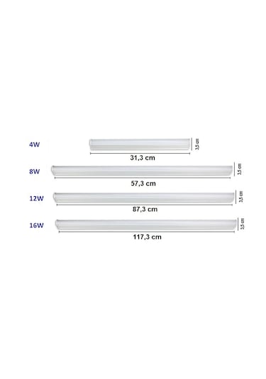 Mutfak Tezgah Işığı Led Bant Armatür Mutfak Led Tezgah Led 220V