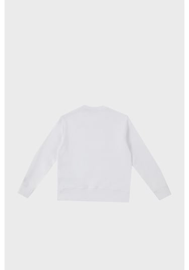 Dsquared2 Çocuk Sweat Dq0245-d002y Whıte Beyaz