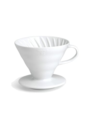 Hario Seramik V60 02 Dripper Beyaz