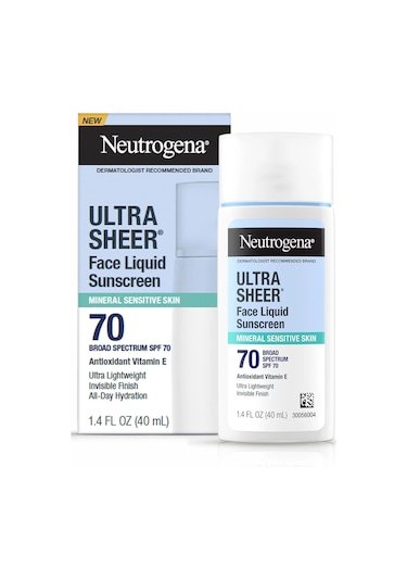 Neutrogena Ultra Sheer Mineral Yüz Güneş Kremi SPF70 40 ML