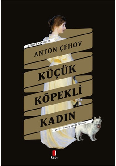 Küçük Köpekli Kadın + Yapışkanlı Not Kağıdı