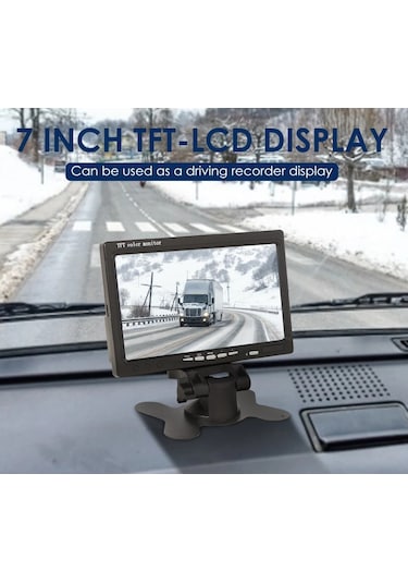 Exvol 7" Hd Mönitör + Park Kamerası