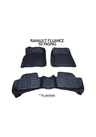 Ekiciler Renault Fluance 5D Paspas Siyah