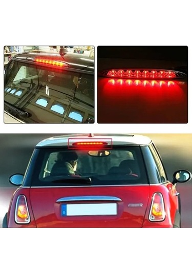 Novahub Bmw Mini Cooper R50 R53 2002-2006 Fren Lambası Kırmızı, Yüksek Kalite 63256935789