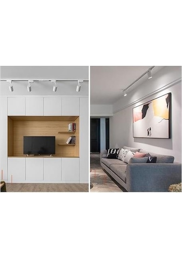 7x1 POWER LEDLİ RAY SPOT BEYAZ KASA GÜNIŞIĞI IŞIK