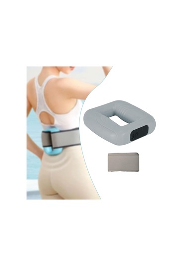 Suntek Elektrikli Masaj Halkası Kompakt El Aleti Yetişkinler Gri