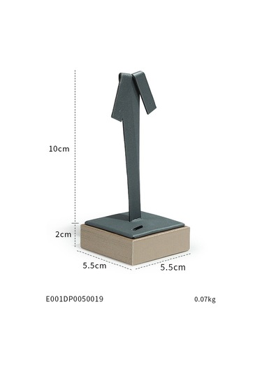 5.5x5.5x12 Cm Y Saplama Tutucu İnci Gri Takı Bilezik Küpe Ekran Standı Çok Renkli
