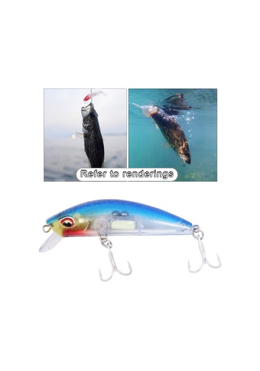 Homyl Fishing Lures Yüzey Mücadelesi Topwater Mavi-geri