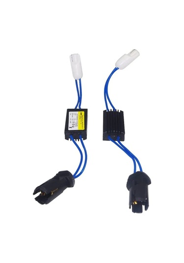 4 Adet-2/4 Adet T10 12v Canbus Kablo Led Uyarı İptal Edici Kod Çözücü 501 T10 T15 W5w 194 Araba Işıkları Hata Yü