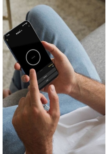 Nuki Smart Lock Pro 4. Nesil Beyaz Akıllı Kapı Kilidi Güvenlik Cihazları