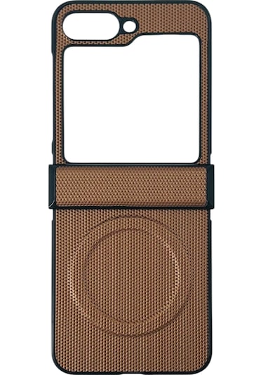 Nettech Samsung Galaxy Z Flip 6 Uyumlu Magsafe Arka Koruma Kılıf - Siyah Siyah
