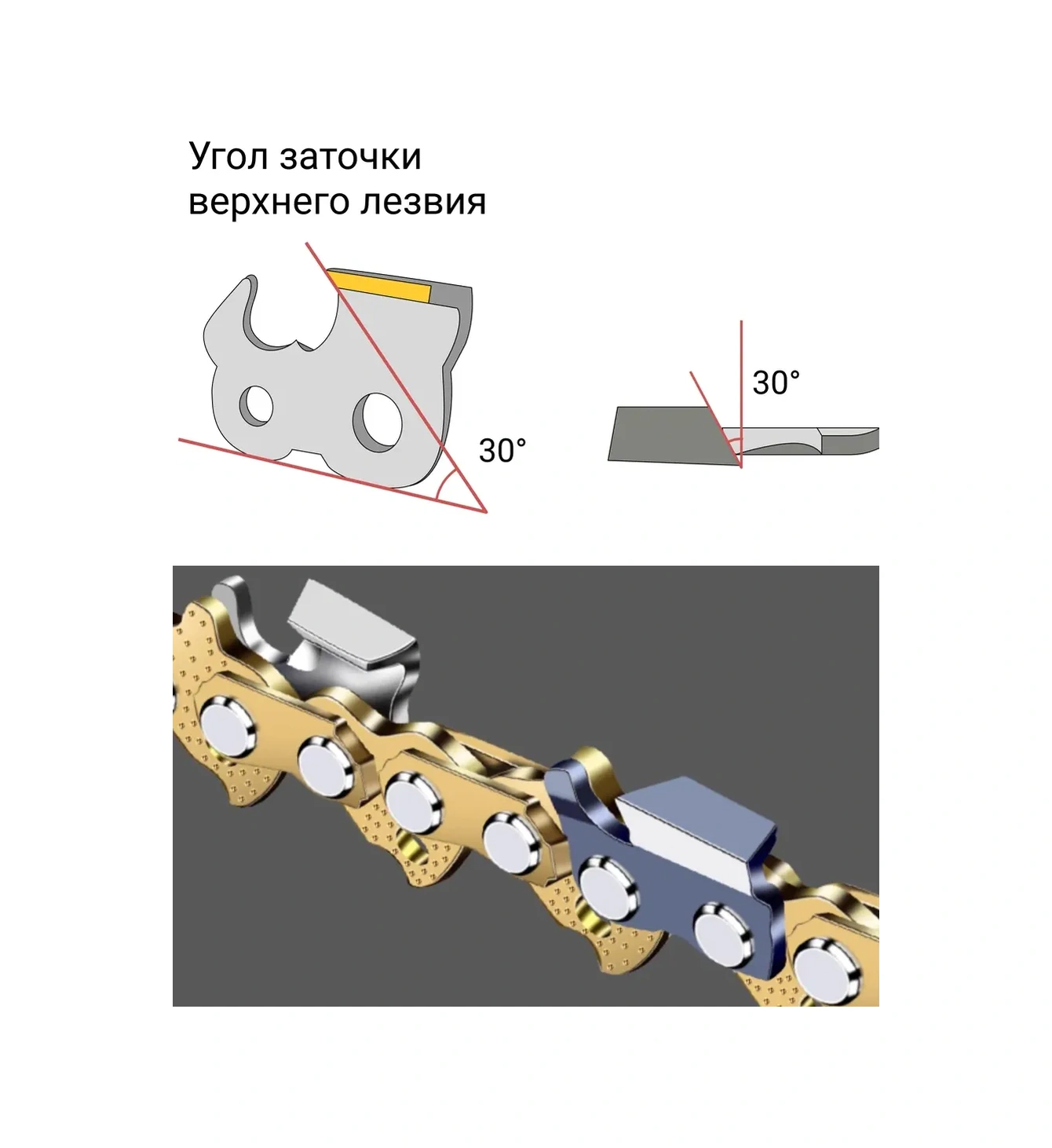 Gamingo 46 Dişli 3/8-1.3mm Testere Zinciri 153384947