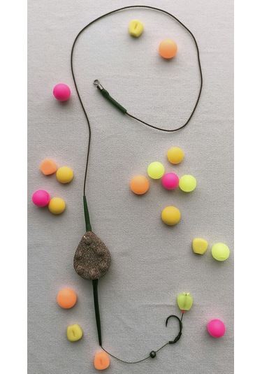 Gezer Inline Kurşunlu Sazan Takımı Fosforlu Esp Mısırlı