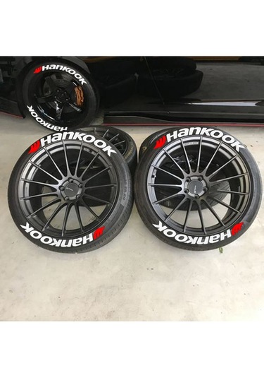 Nk Motors Üniversal Motorsiklet Lastik Yazısı Hankook