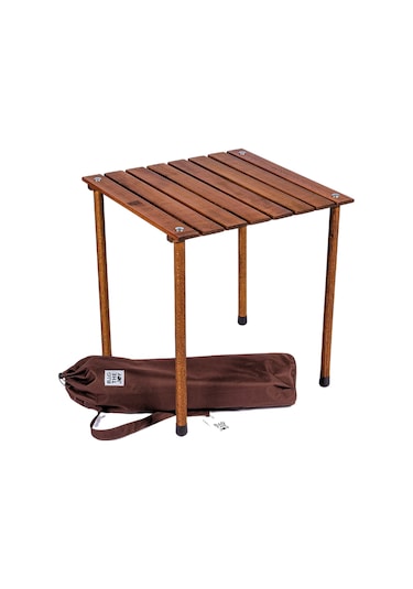 Bag The Joy Ahşap Masa Sandalye Seti Kahverengi-koyu Gri-50 50 50 Koyu Gri