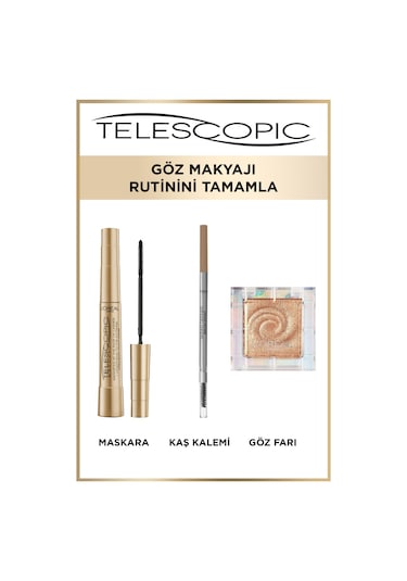L'Oreal Paris Telescopic Gold Maskara Siyah