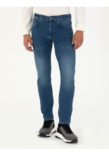 Pierre Cardin Erkek Mavi Jean 50278196-vr036 Mavi