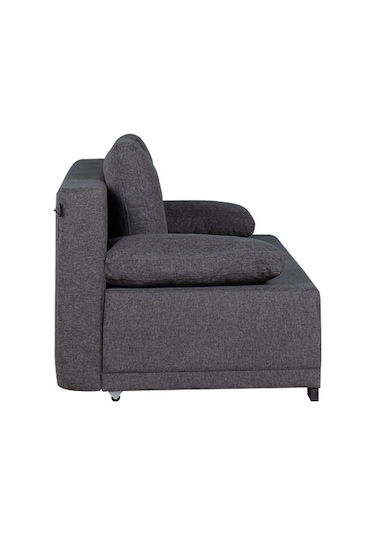 Kilim Mobilya Fiona Üç Kişilik Kanepe Antrasit
