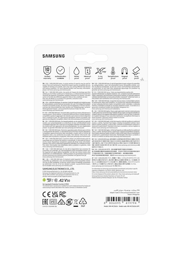 Samsung Evo Plus MB-MC256SA/TR 256 GB Micro SD Hafıza Kartı