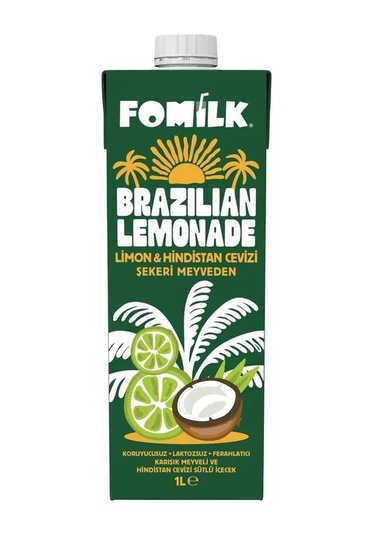 Fomilk Brazilian Lemonade - Limon Ve Hindistancevizi Sütlü İçecek 1lt-3634