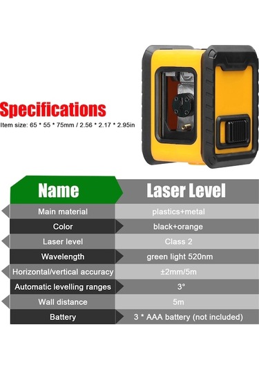 Tongxida Yeşil Lazerli 3 Otomatik Dengelemeli Taşınabilir Hizalama Aleti - Fayans, Pencere Ve Duvar Montajı İçin
