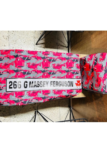 Massey Ferguson 266 G Kabinli Sağdan Egzoz Özel Su Geçirmez Branda