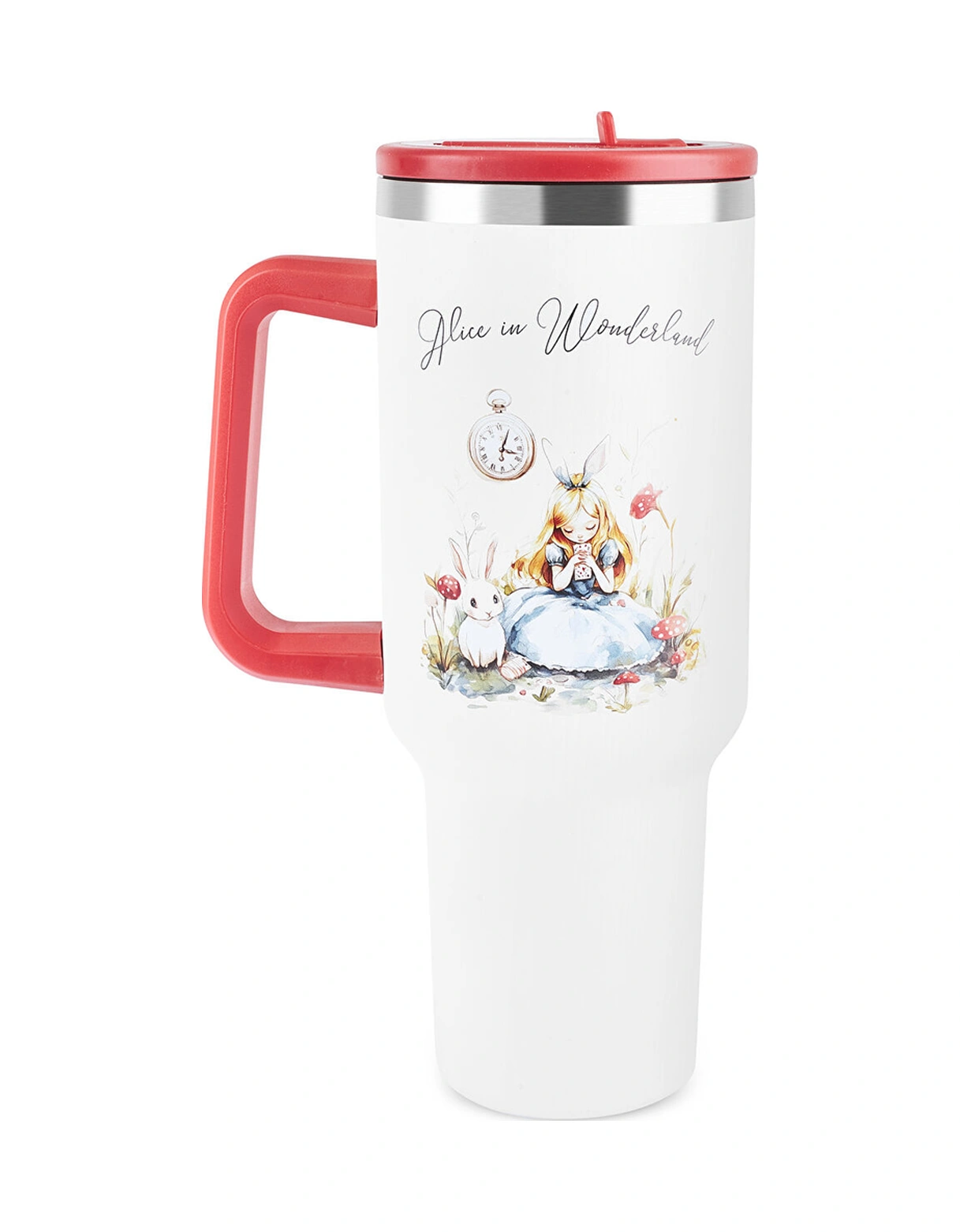 Karaca Star Hero Alice Çelik Sızdırmaz Termos 1150 Ml Kırmızı