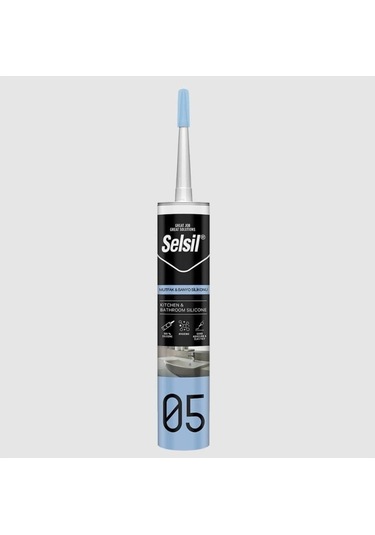 Selsil Mutfak Duşakabin Silikonu Beyaz 280 Ml