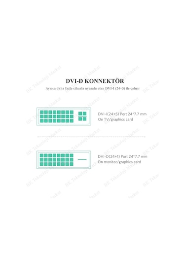 Dvi 24+1 To Hdmi Çift Yönlü Dvi To Hdmi Kablo - 5Metre