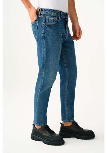 Loft Gabriel Mid Wash Erkek Pantolon Mavi