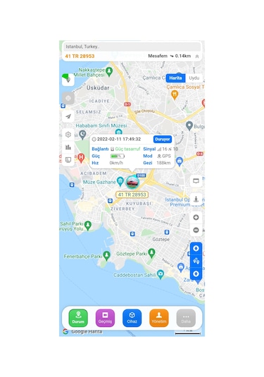 Turkcell Hatlı Seyyar Araç Takip Cihazı Eşya Çocuk Yaşlı Takip